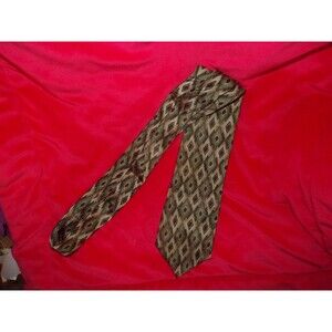 Muroya mens geometric pattern tie